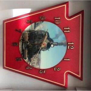 New PRR Train Clock, Battery Operated Clock, takes 1 AA Battery